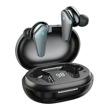 Draadloze Oortjes - TWS Oordopjes Bluetooth 5.0  Wireless Ear Buds Earphones Oortelefoon Zwart