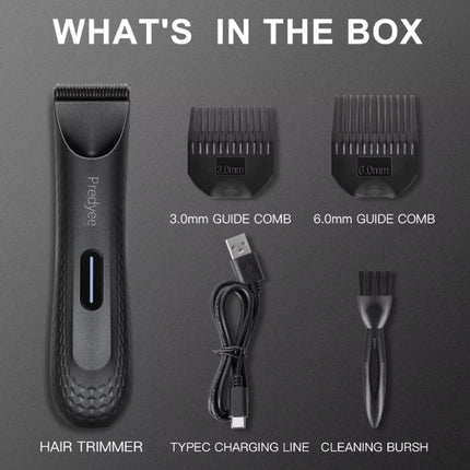 Elektrsiche Tondeuse - Scheerapparaat Trimmer Draadloos Scheermachine - Zwart