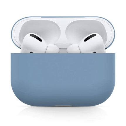 Flexibel Hoesje voor AirPods Pro - Silicone Skin AirPod Case Cover Soepel - Blauw