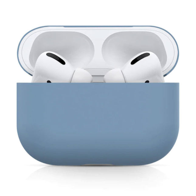 Flexibel Hoesje voor AirPods Pro - Silicone Skin AirPod Case Cover Soepel - Blauw
