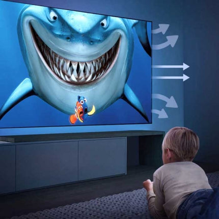 T20 LED Projector - Mini Beamer Home Media Speler Geel