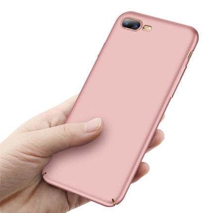 iPhone 6S Plus Ultra Dun Hoesje - Hard Matte Case Cover Roze
