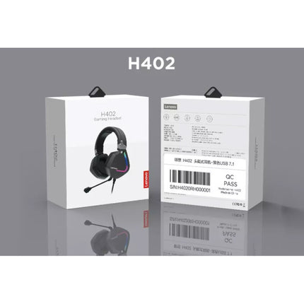 H402 Gaming Koptelefoon met 7.1 Surround Sound - USB Aansluiting Headset met Microfoon DJ Headphones Zwart