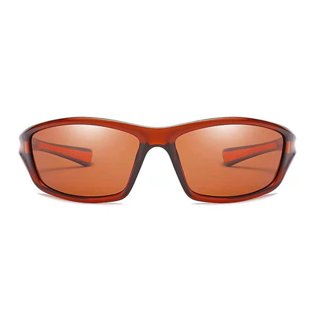 Sport Zonnebril - UV400 en Gepolariseerde Filter voor Mannen en Vrouwen - Rood