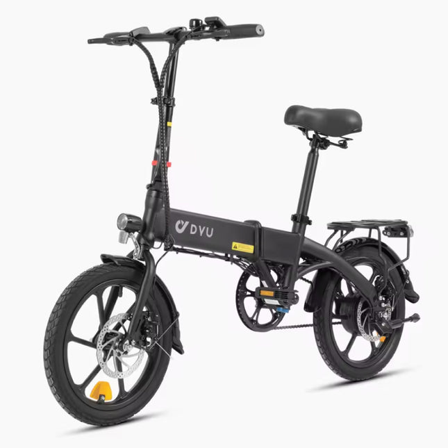 A1F Vouwbare Elektrische Fiets - Smart E Bike - 250W - 7,5 Ah Batterij - Zwart