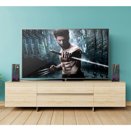 GS520 Anvil Home Stereo Luidsprekers - Speaker Soundbar Luidspreker Box Zwart