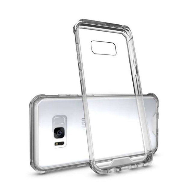 Transparant Clear Bumper Case Cover Silicone TPU Hoesje Anti-Shock Samsung Galaxy S8