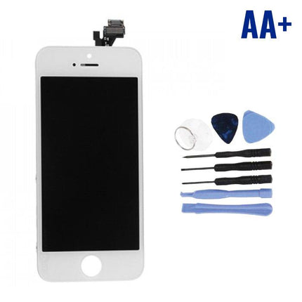 iPhone 5 Scherm (Touchscreen + LCD + Onderdelen) AA+ Kwaliteit - Wit + Gereedschap