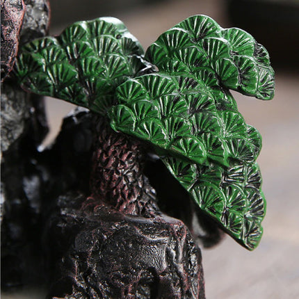 Aromatherapie Sier Wierookbrander Waterval Terugstromen - Backflow Incense Burner Feng Shui Decor Hars Ornament