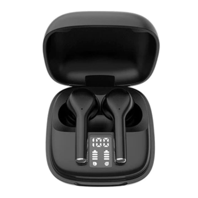 Draadloze Oortjes - Touch Control Oordopjes TWS Bluetooth 5.0 Earphones Earbuds Oortelefoon Zwart