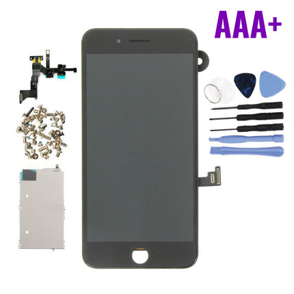 iPhone 8 Plus Voorgemonteerd Scherm (Touchscreen + LCD + Onderdelen) AAA+ Kwaliteit - Zwart + Gereedschap