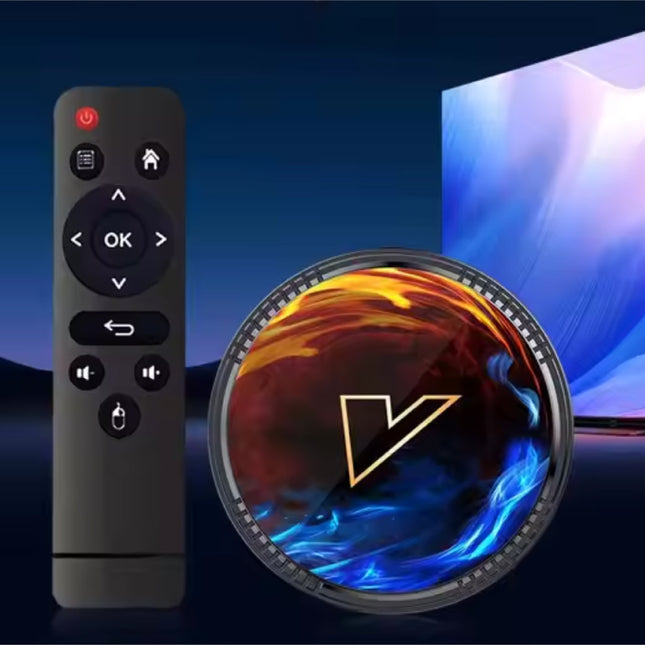 H1 TV Box Mediaspeler - Android 12.0 Kodi 8K - 4GB RAM - 32GB Opslagruimte