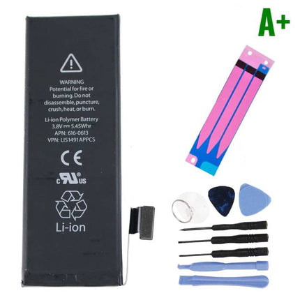 iPhone 5S Batterij Reparatieset (+ Gereedschap & Adhesive Sticker) - A+ Kwaliteit