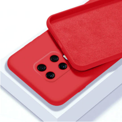 Xiaomi Redmi 9 Ultraslim Silicone Hoesje TPU Case Cover Rood