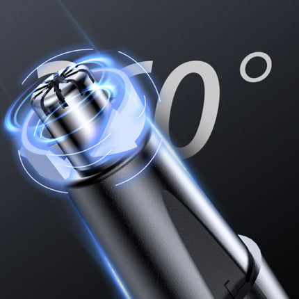 Neus Haar Trimmer - USB Wenkbrauw Oor Draadloos Scheermachine Elektrisch Scheerapparaat - Blauw