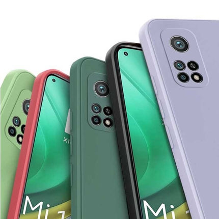 Xiaomi Redmi Note 11 Pro 4G Square Silicone Hoesje - Zachte Matte Case Liquid Cover Blauw