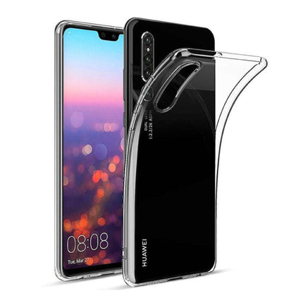 Huawei P30 Lite Transparant Clear Case Cover Silicone TPU Hoesje 