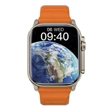 I33 Smartwatch Gezondheid Monitor - Sport Health Tracker Horloge - Silicoon Bandje - Oranje