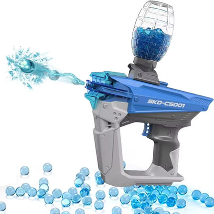 C5001 Elektrische Gel Blaster met 5000 Balletjes - Water Speelgoed Foam Shooter - Blauw
