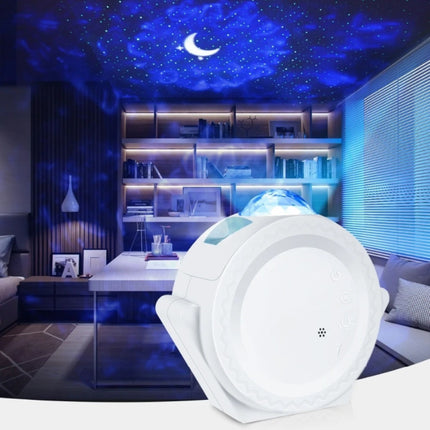 Sterren Projector - Bluetooth Sterrenhemel Muziek Sfeerlamp Tafellamp Wit