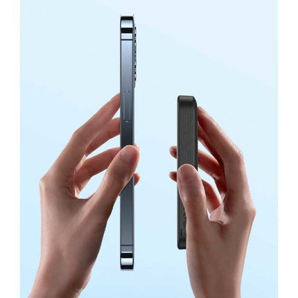 10.000mAh Mini Magnetische Qi Powerbank voor Mobiele Telefoons - 20W PD Oplader Draadloos Batterij Accu Roze