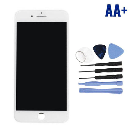 iPhone 7 Plus Scherm (Touchscreen + LCD + Onderdelen) AA+ Kwaliteit - Wit + Gereedschap
