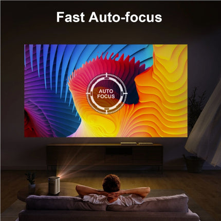 P70 Projector - 380 ANSI Lumen - Android Beamer Home Media Speler Zwart