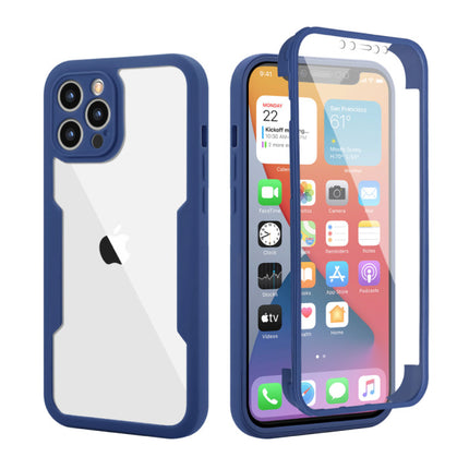 iPhone 13 Pro Max 360°  Full Cover - Full Body Case Hoesje + Screenprotector Groen