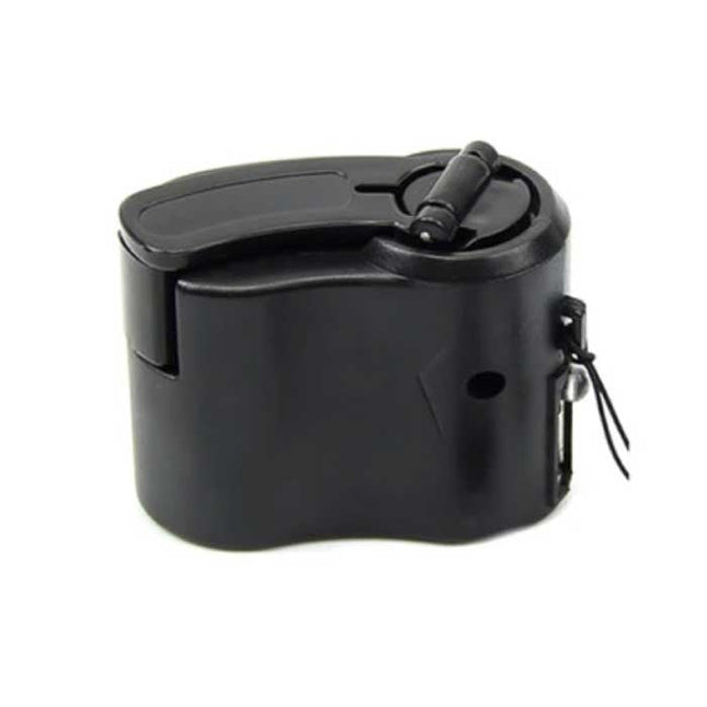 USB Oplader met Dynamo - Noodgeval Handslinger Lader Charger Zwart