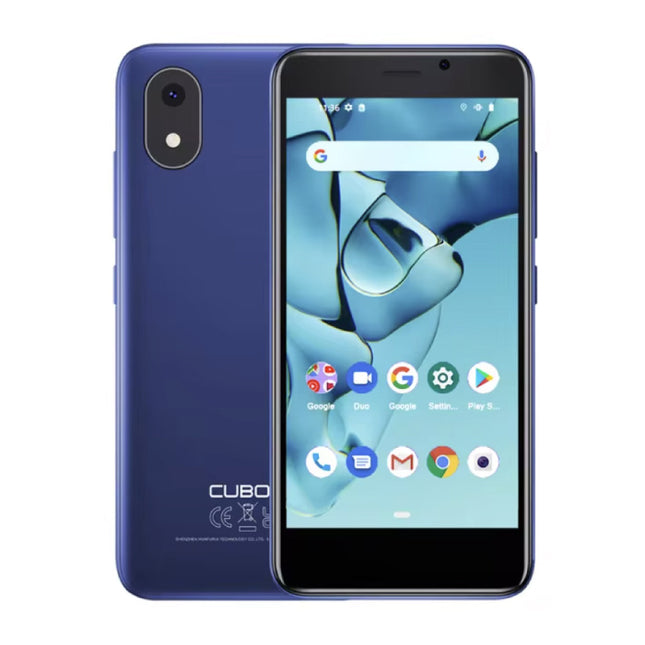 J10 Mini Smartphone - 1 GB RAM - 32 GB Opslag - 5 MP Camera - 2350mAh Batterij - Blauw