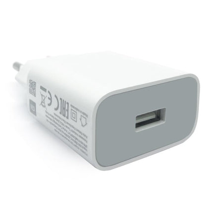 Fast Charge Stekkerlader + Micro-USB Oplaadkabel - 3A Quick Charge 3.0 Oplader Adapter en Data Kabel Wit