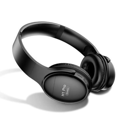 H1 Pro Bluetooth 5.0 Koptelefoon Draadloze Headphones HiFi Stereo Zwart