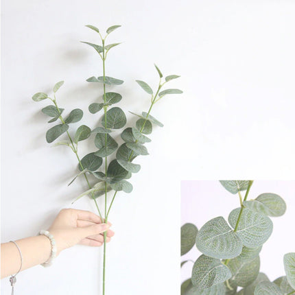 Kunst Boeket - Zijden Eucalyptus Planten Plant Luxe Boeketten Decor Ornament Groen