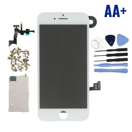 iPhone 8 Voorgemonteerd Scherm (Touchscreen + LCD + Onderdelen) AA+ Kwaliteit - Wit + Gereedschap