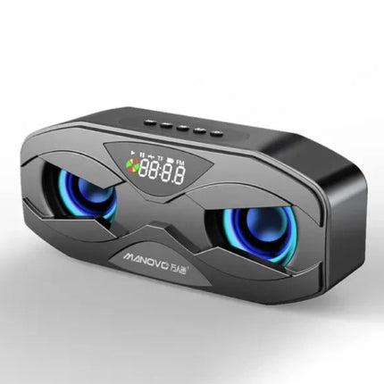 Draadloze Luidspreker - FM Radio Wekker Bluetooth 5.0 Soundbar - Zwart