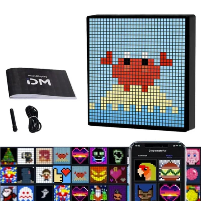 32x32 LED Pixel Display - Aanpasbaar Programmeerbaar RGB Licht Scherm