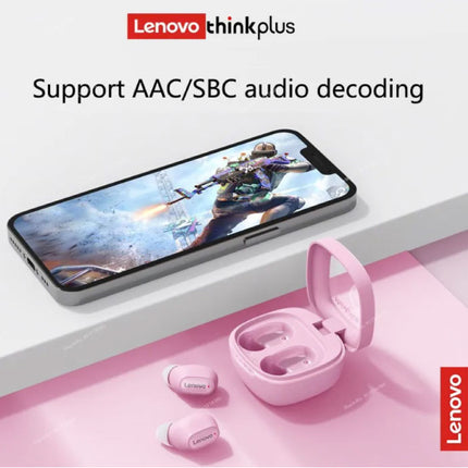 Thinkplus XT62 Draadloze Oortjes - Bluetooth 5.3 Oordopjes HiFi TWS Paars