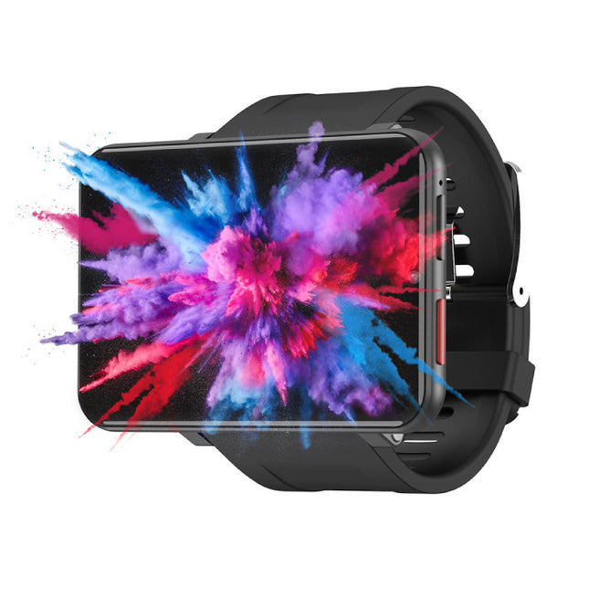 LEM T Smartwatch Breed Display - 2.86 Inch Scherm - 3GB - 32GB - Smartband Fitness Tracker Sport Activity Horloge iOS Android Zwart