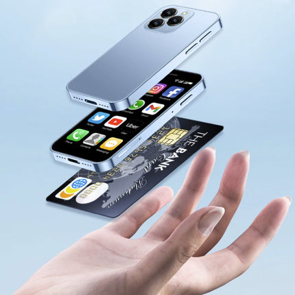 XS16 Mini Smartphone - 2 GB RAM - 16 GB Opslag - 5 MP Camera - 2000mAh Batterij - Zwart