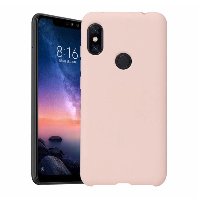 Xiaomi Redmi 9 Ultraslim Silicone Hoesje TPU Case Cover Roze