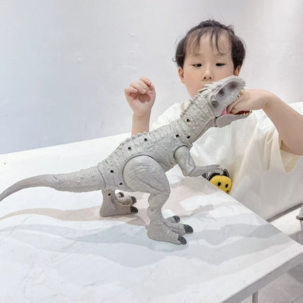 Dinosaurus (Indominus Rex) - Elektrisch Bewegend Speelgoed Dino Robot - Wit