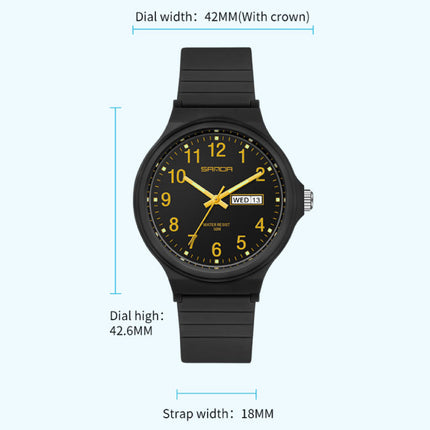 Minimalist Horloge voor Dames - Waterdicht Glow in the Dark Uurwerk Lichtroze