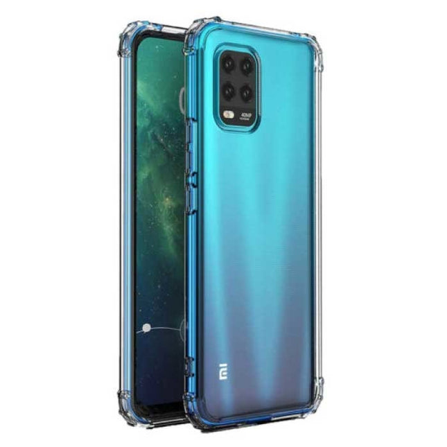 Xiaomi Mi 10 Lite Transparant Bumper Hoesje - Clear Case Cover Silicone TPU Anti-Shock