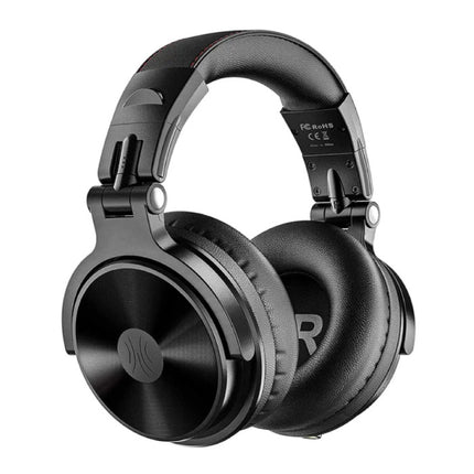 Pro-C Draadloze Koptelefoon - 110 Uur Afspeeltijd - Headset met Microfoon DJ Headphones - Zwart