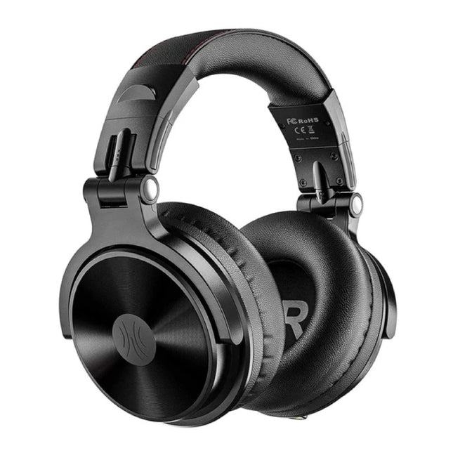 Pro-C Draadloze Koptelefoon - 110 Uur Afspeeltijd - Headset met Microfoon DJ Headphones - Zwart