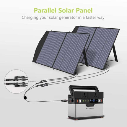 Solar Oplader 18V/60W - MC4 Output - Vouwbaar Zonnepanneel - Lader op Zonne-energie 
