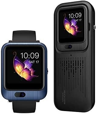 LEM11 3-in-1 Smartwatch + Draadloze Speaker/Powerbank iOS Android - 32GB - Blauw