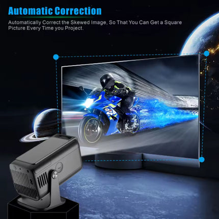 HP320 Mini Projector - 390 ANSI Lumen - Screen Mirroring Beamer Home Media Speler - Zwart