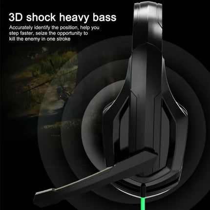 Gaming Koptelefoon - Noise Cancelling HiFi Over-ear Headset - Zwart