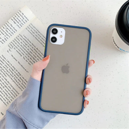 iPhone 6 Bumper Hoesje Case Cover Silicone TPU Anti-Shock Blauw